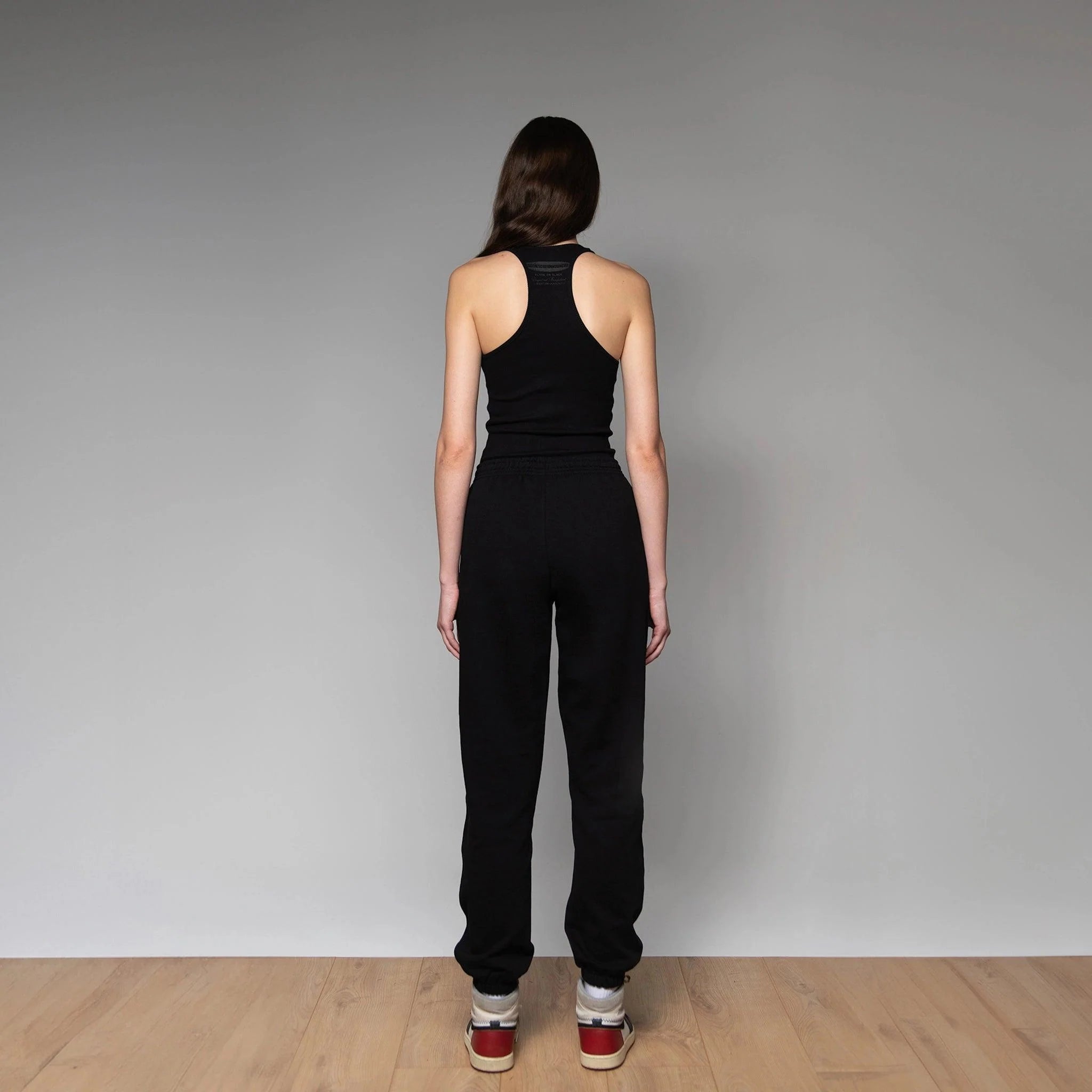 Black on Black Ribbed Tank Top No:2 - SOON TO BE ANNOUNCED