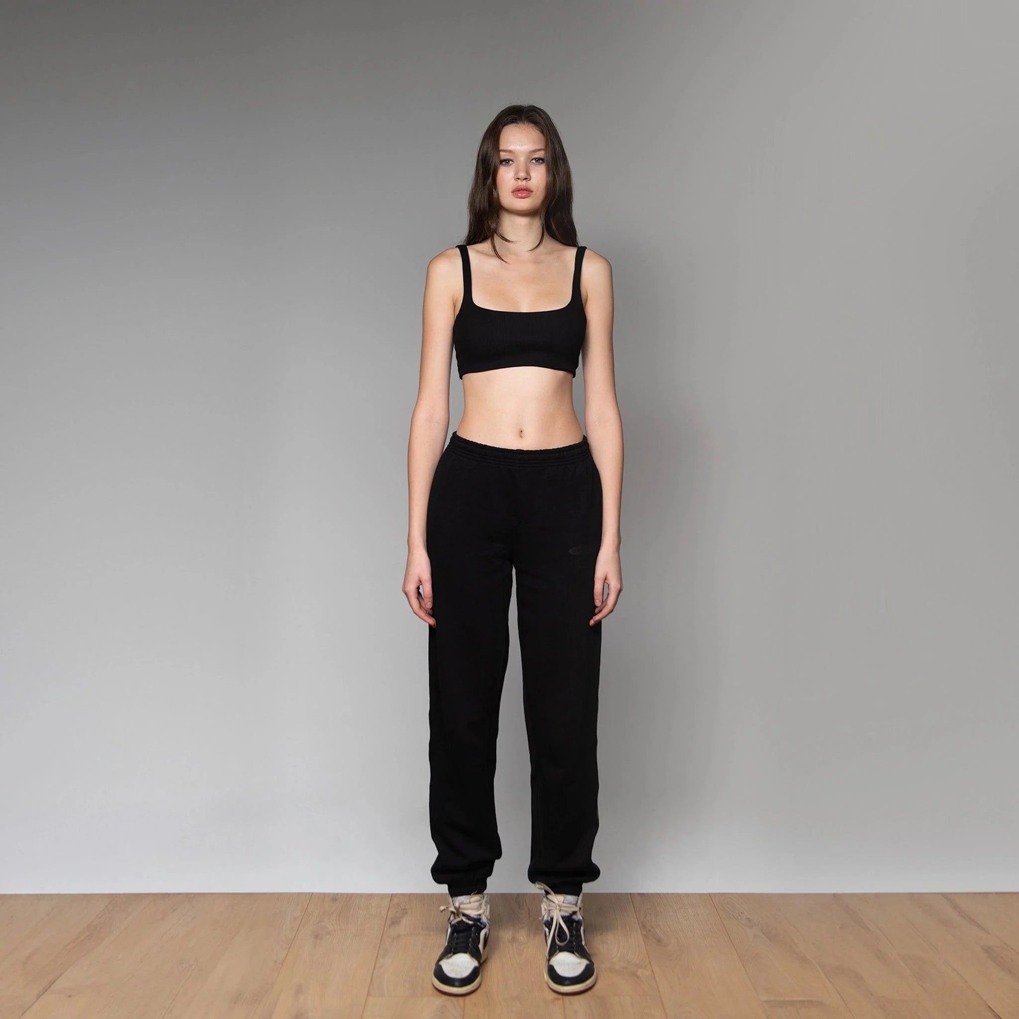 Black on Black Ribbed Tank Top No:1 - SOON TO BE ANNOUNCED