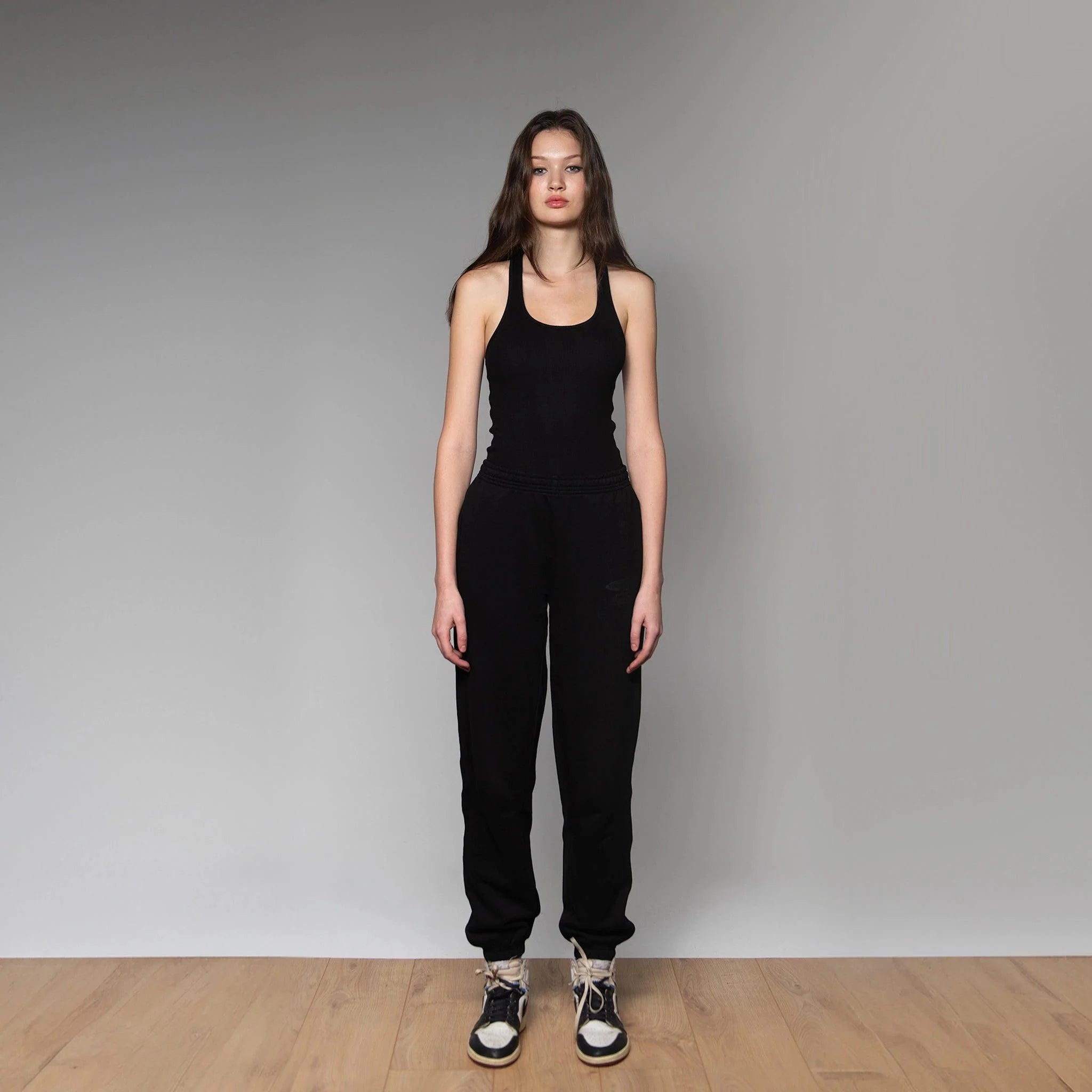 Black on Black Ribbed Tank Top No:2 - SOON TO BE ANNOUNCED