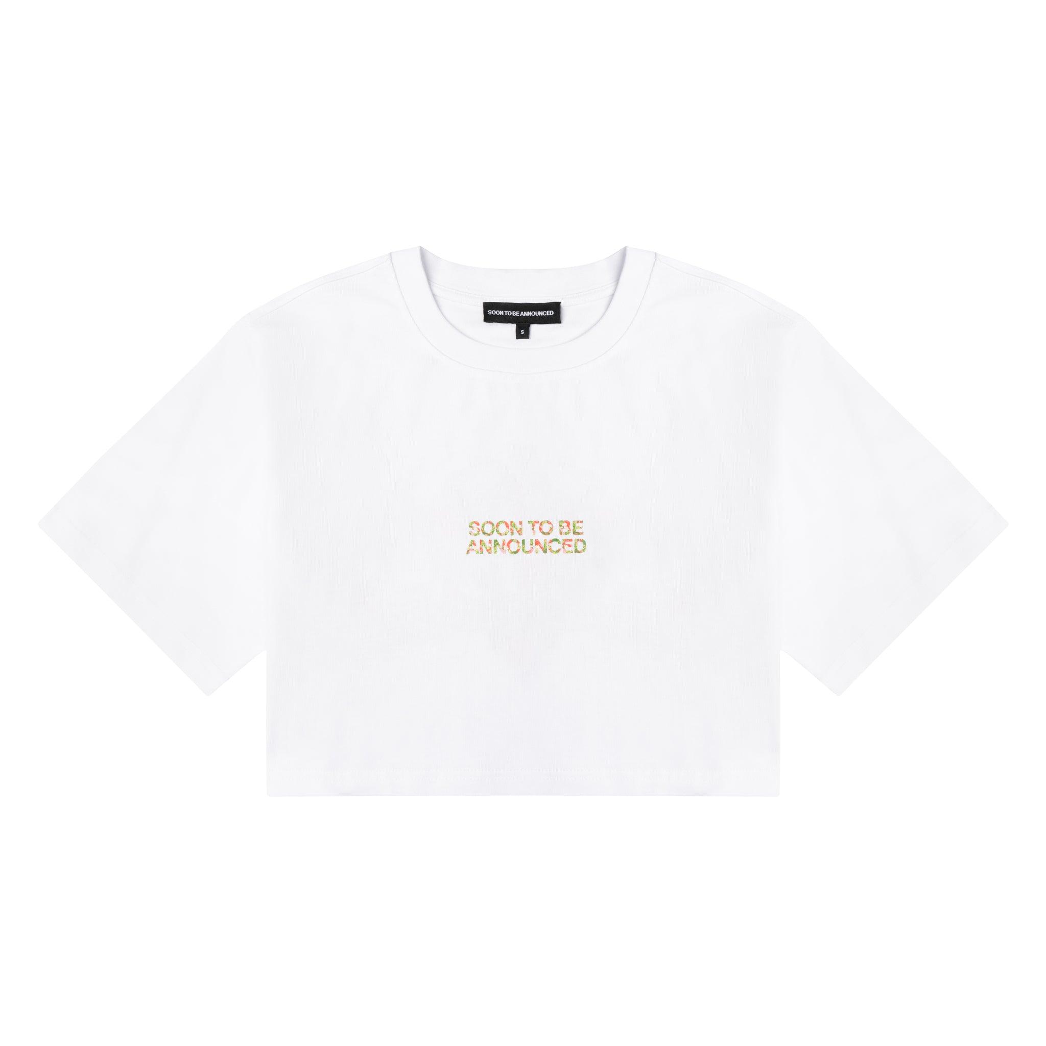 Flower Logo Crop T-Shirt - SOON TO BE ANNOUNCED