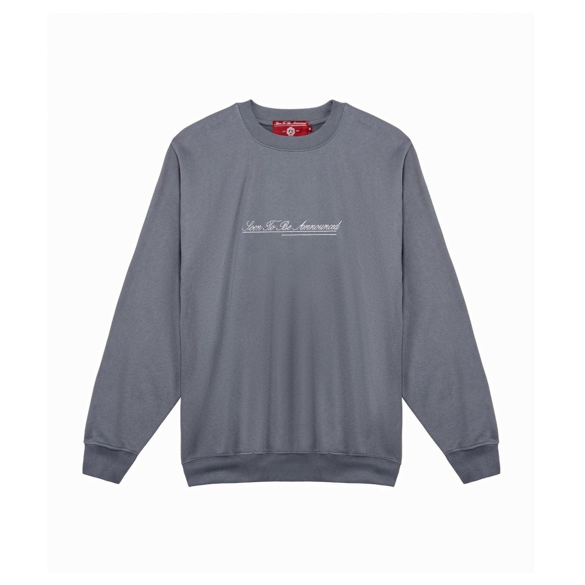 STBA Embroidery Sweatshirt - SOON TO BE ANNOUNCED