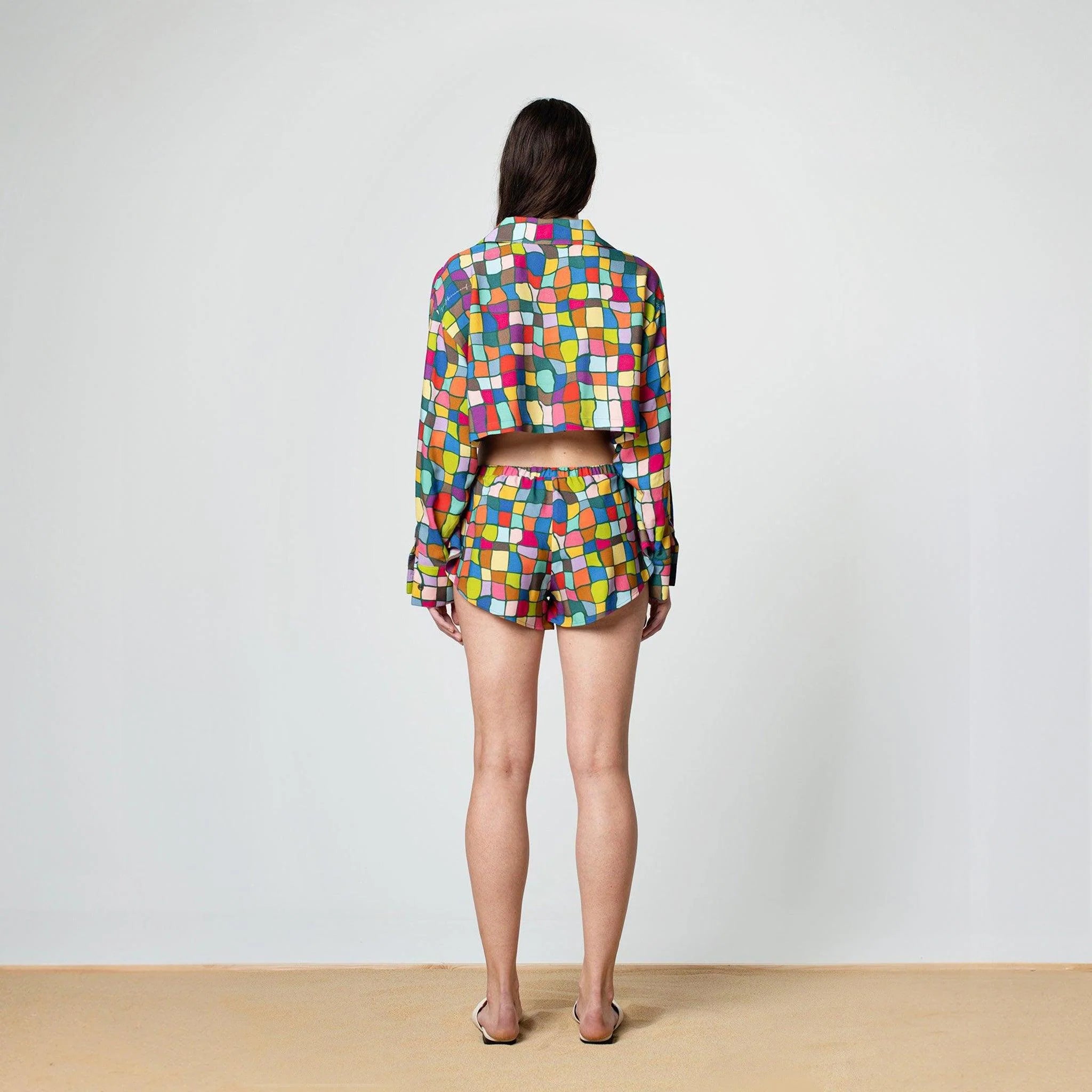 Multicolor Crop Shirt - SOON TO BE ANNOUNCED