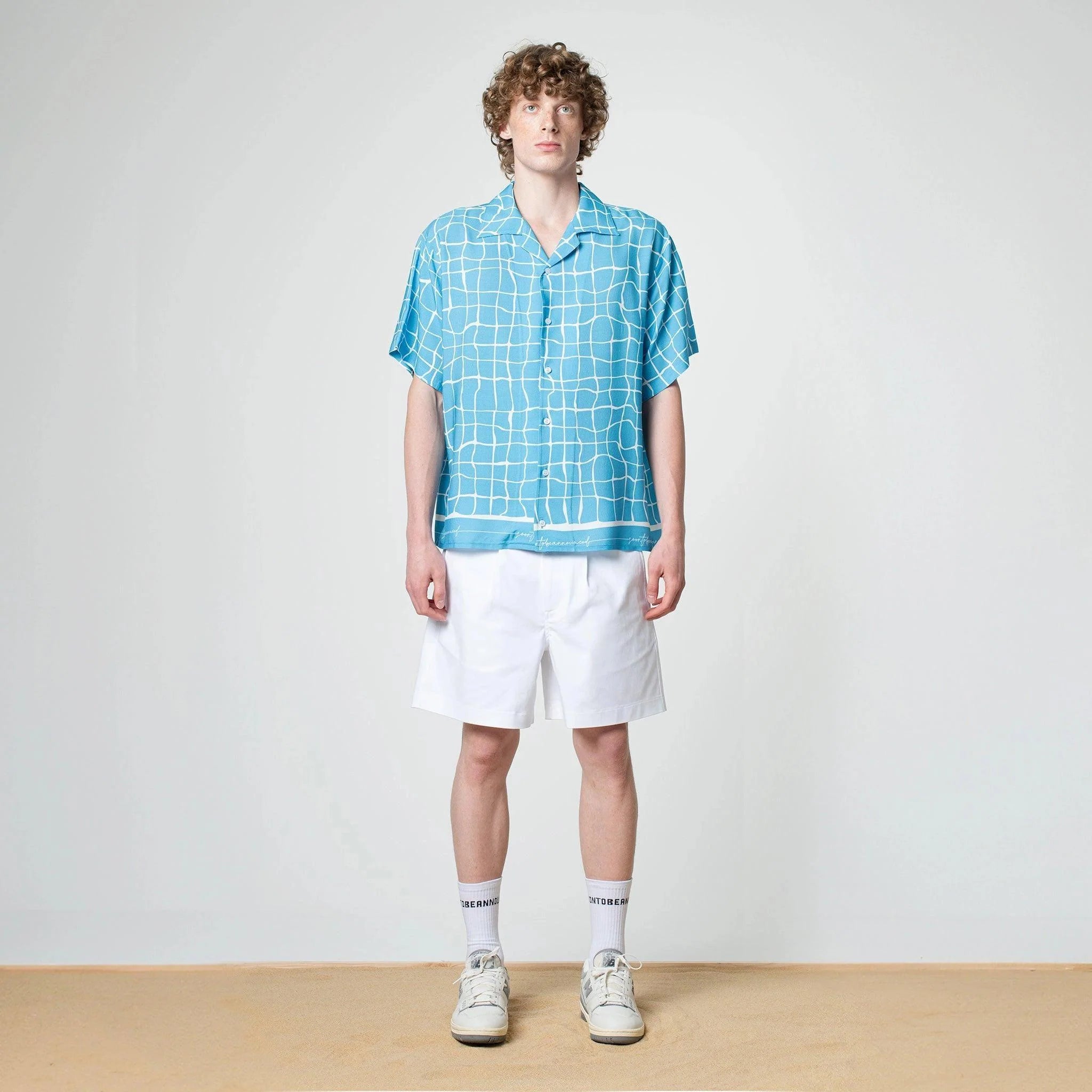 Pool Tile Bowling Shirt - SOON TO BE ANNOUNCED