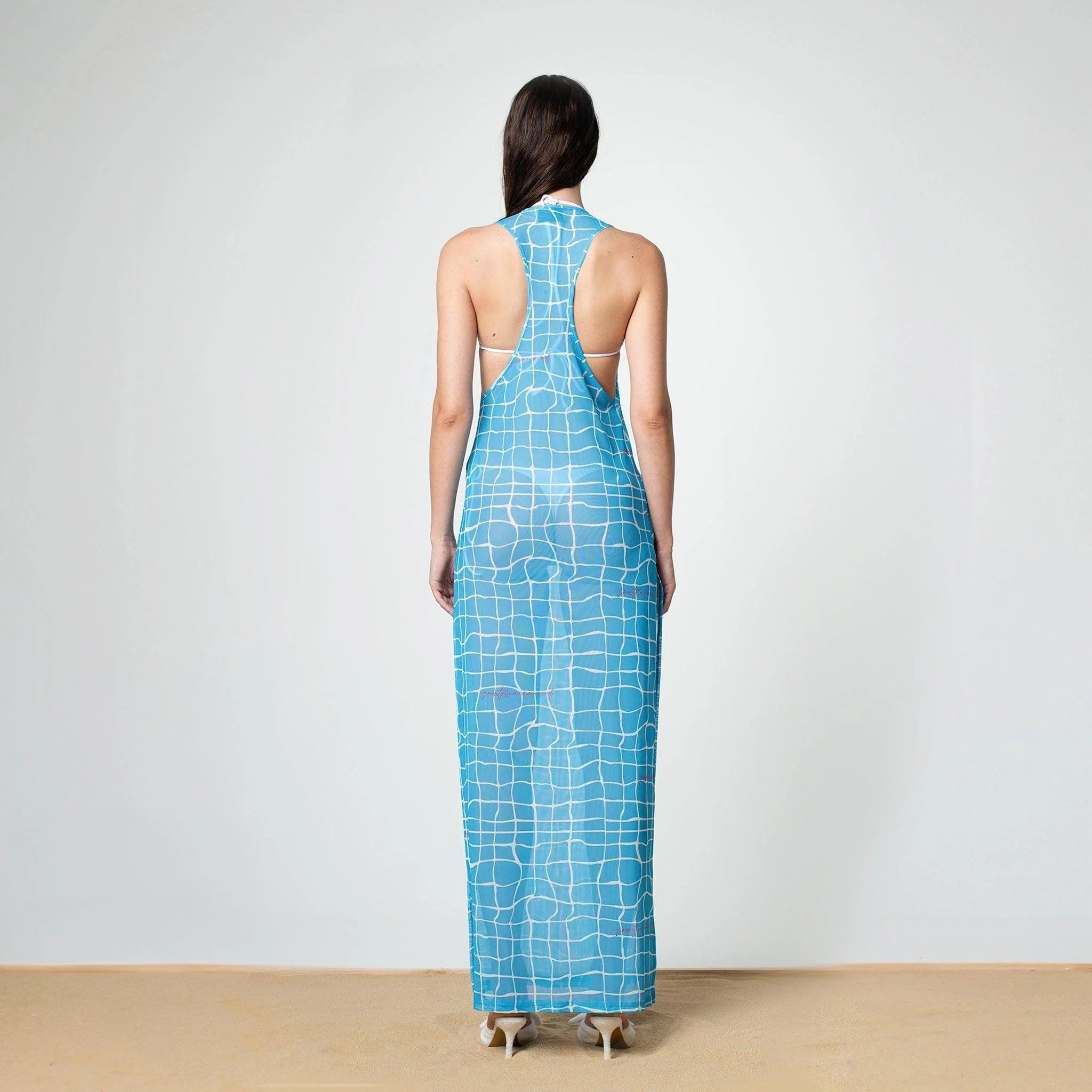 Pool Tile Mesh Dress - SOON TO BE ANNOUNCED