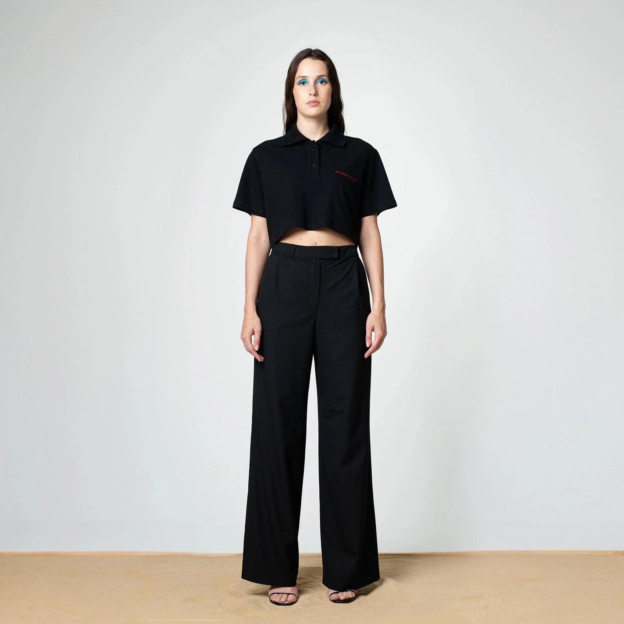 Riviera Crop Polo T-Shirt - SOON TO BE ANNOUNCED