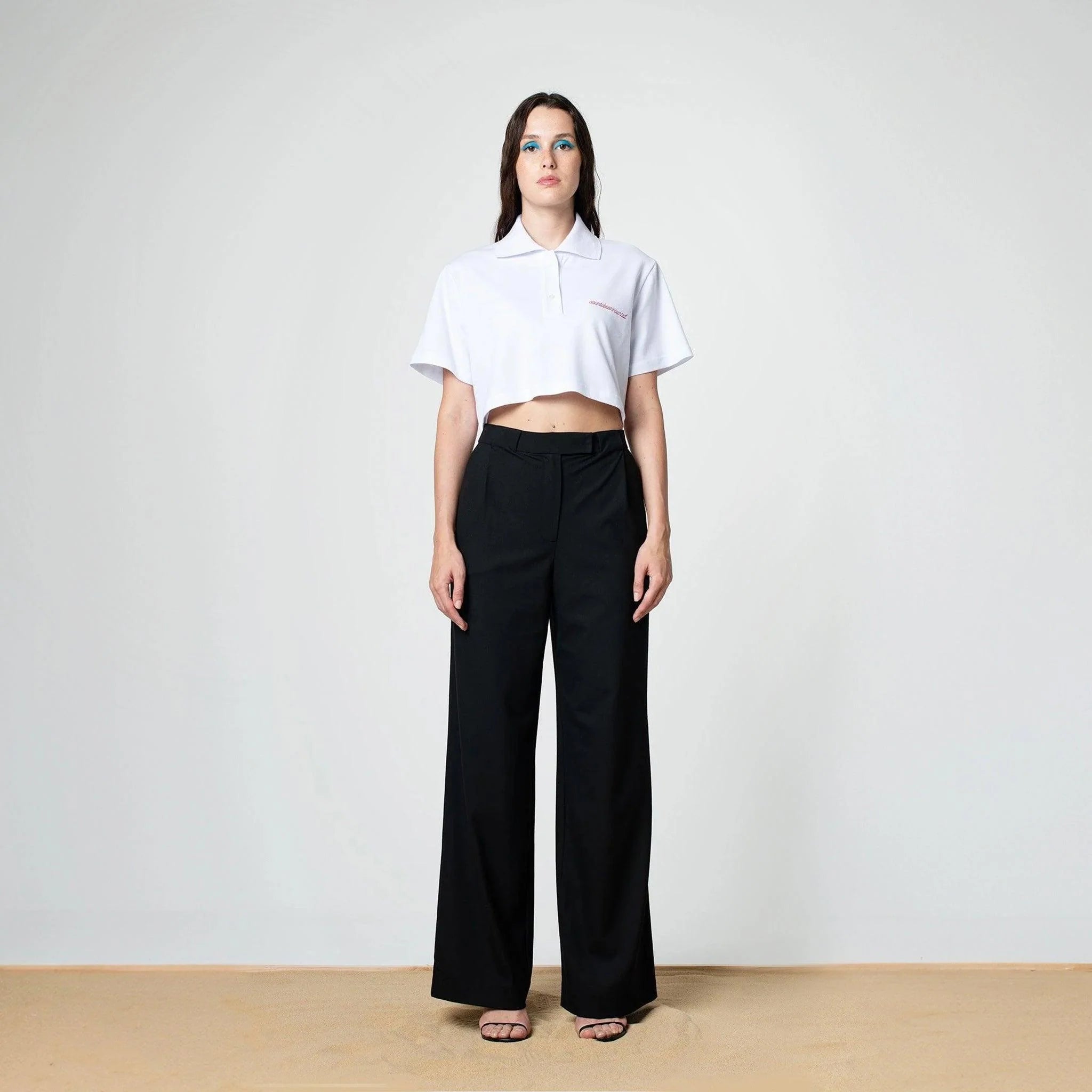 Riviera Crop Polo T-Shirt - SOON TO BE ANNOUNCED