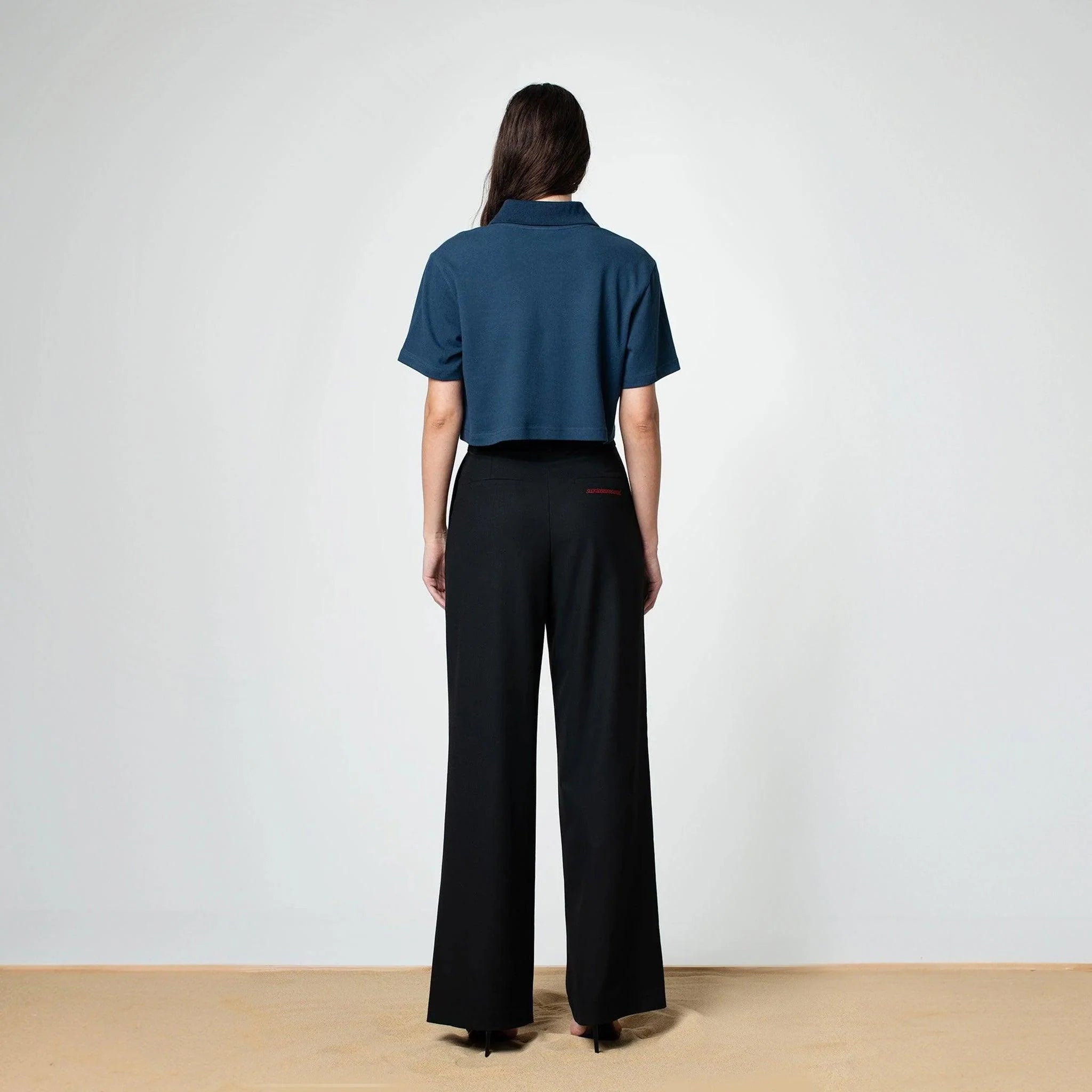 Riviera Crop Polo T-Shirt - SOON TO BE ANNOUNCED