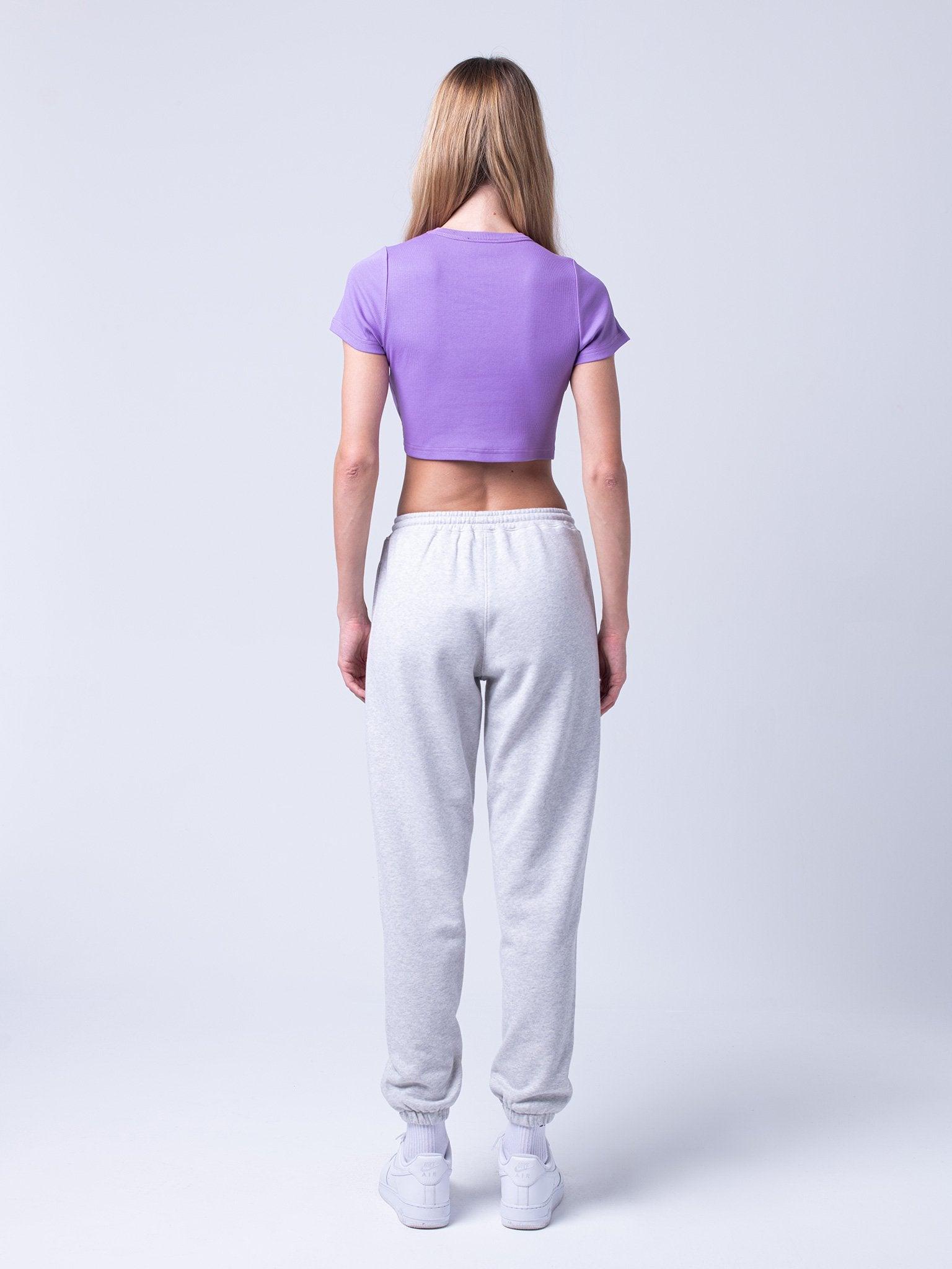 Kadın Yuvarlak Yaka Crop Bluz | STBA