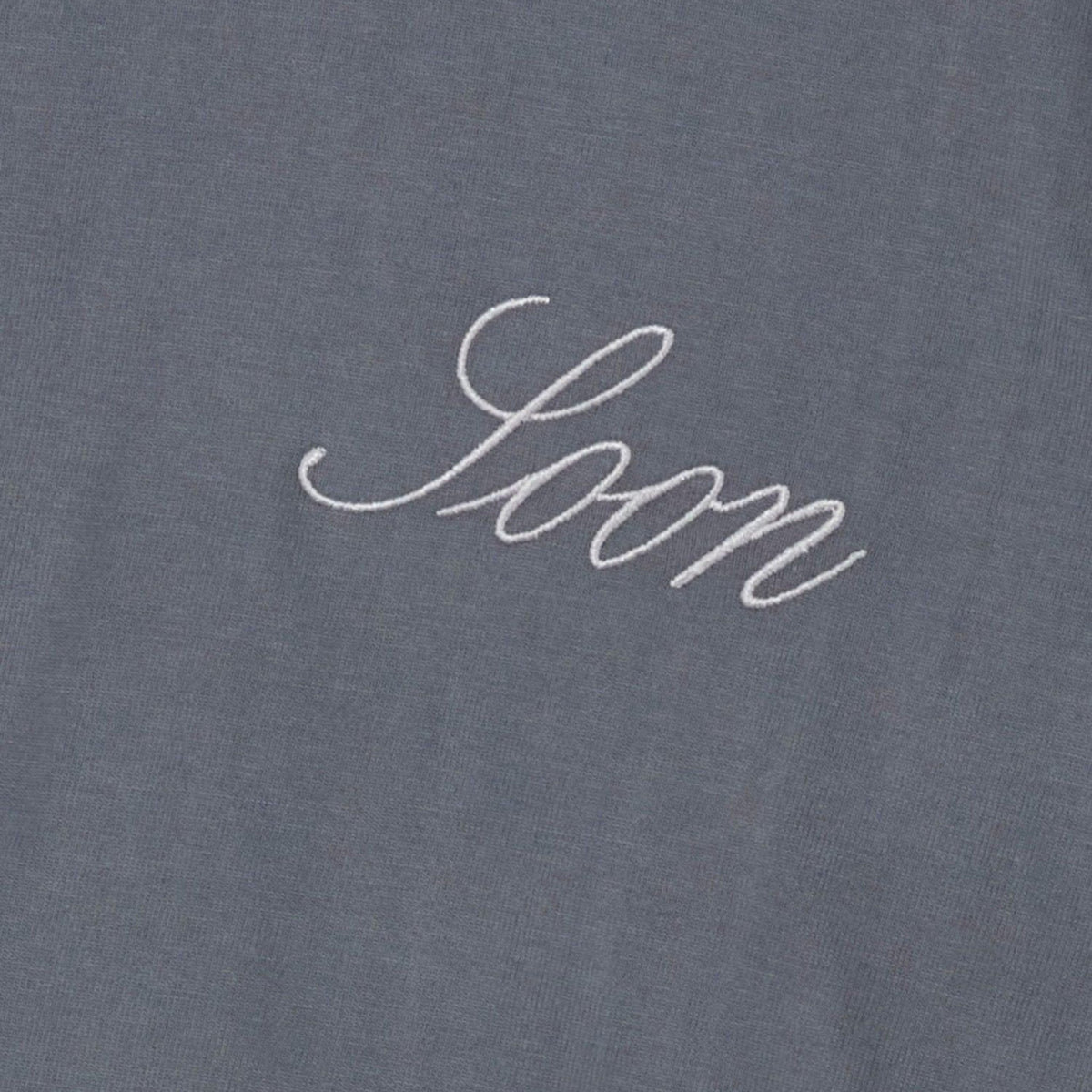 Soon Embroidery L/S Crop T-Shirt - SOON TO BE ANNOUNCED