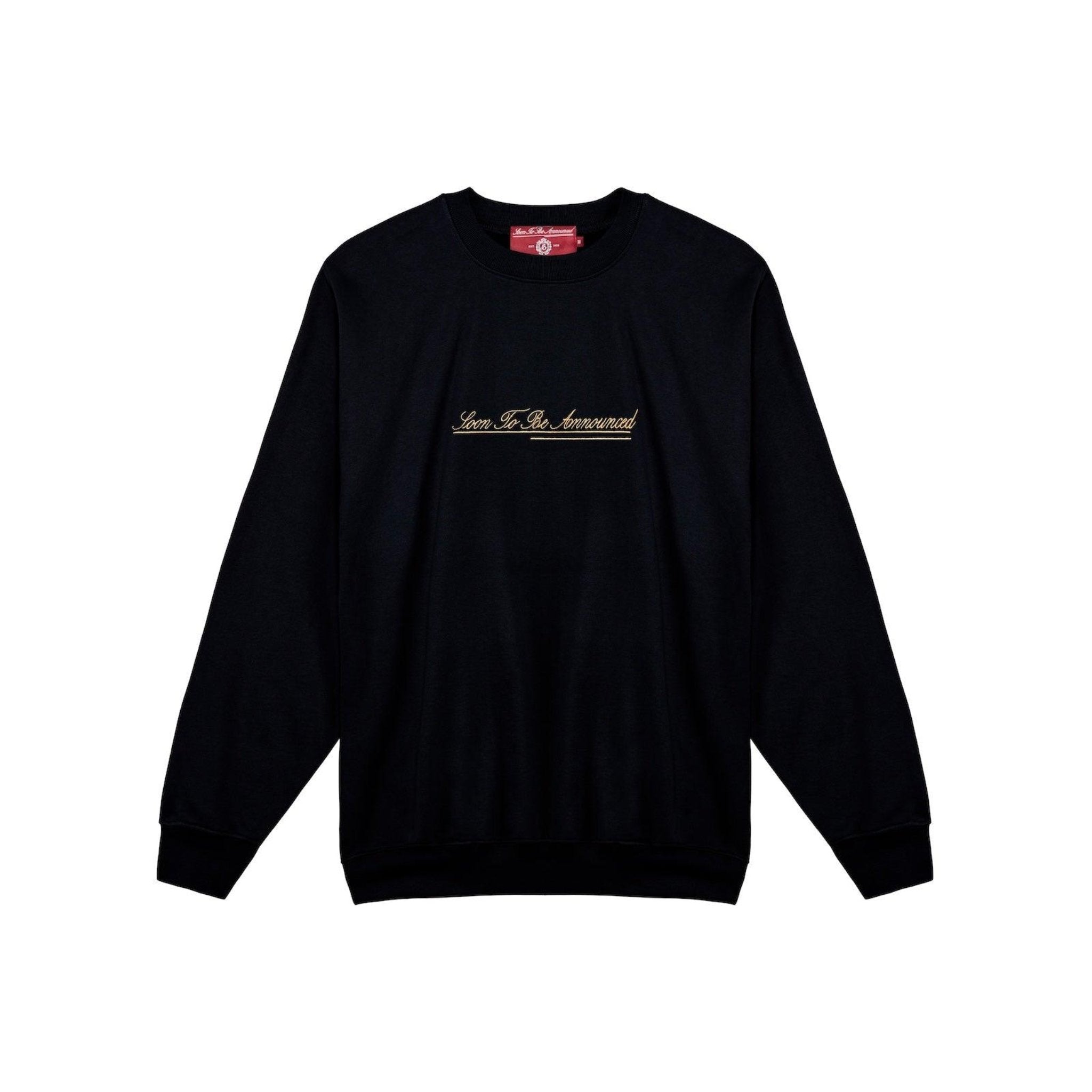 STBA Embroidery Sweatshirt - SOON TO BE ANNOUNCED