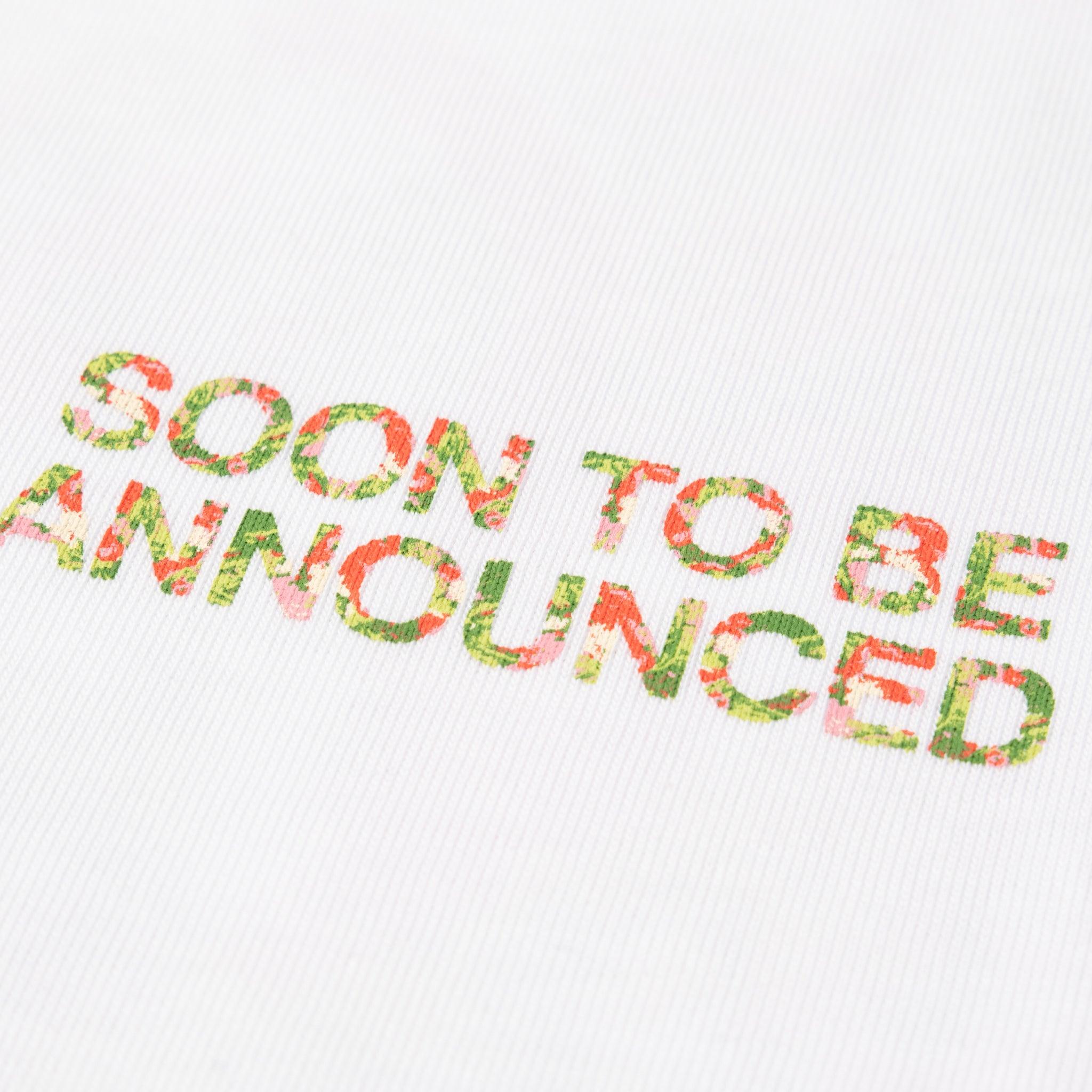Flower Logo Crop T-Shirt - SOON TO BE ANNOUNCED