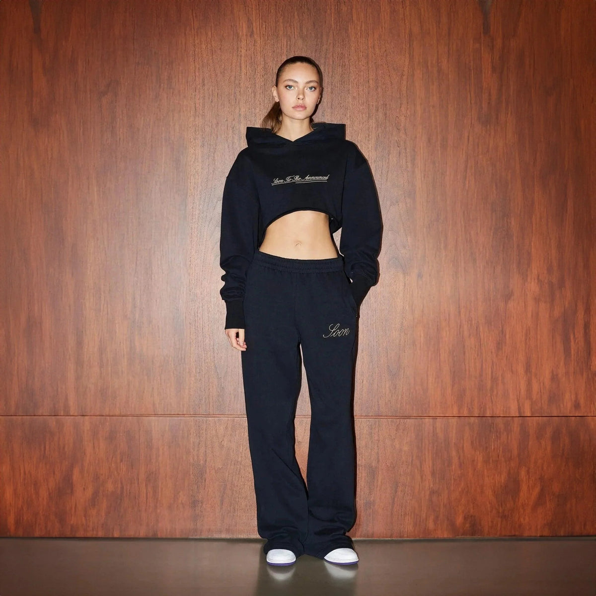 STBA Embroidery Crop Hoodie - SOON TO BE ANNOUNCED