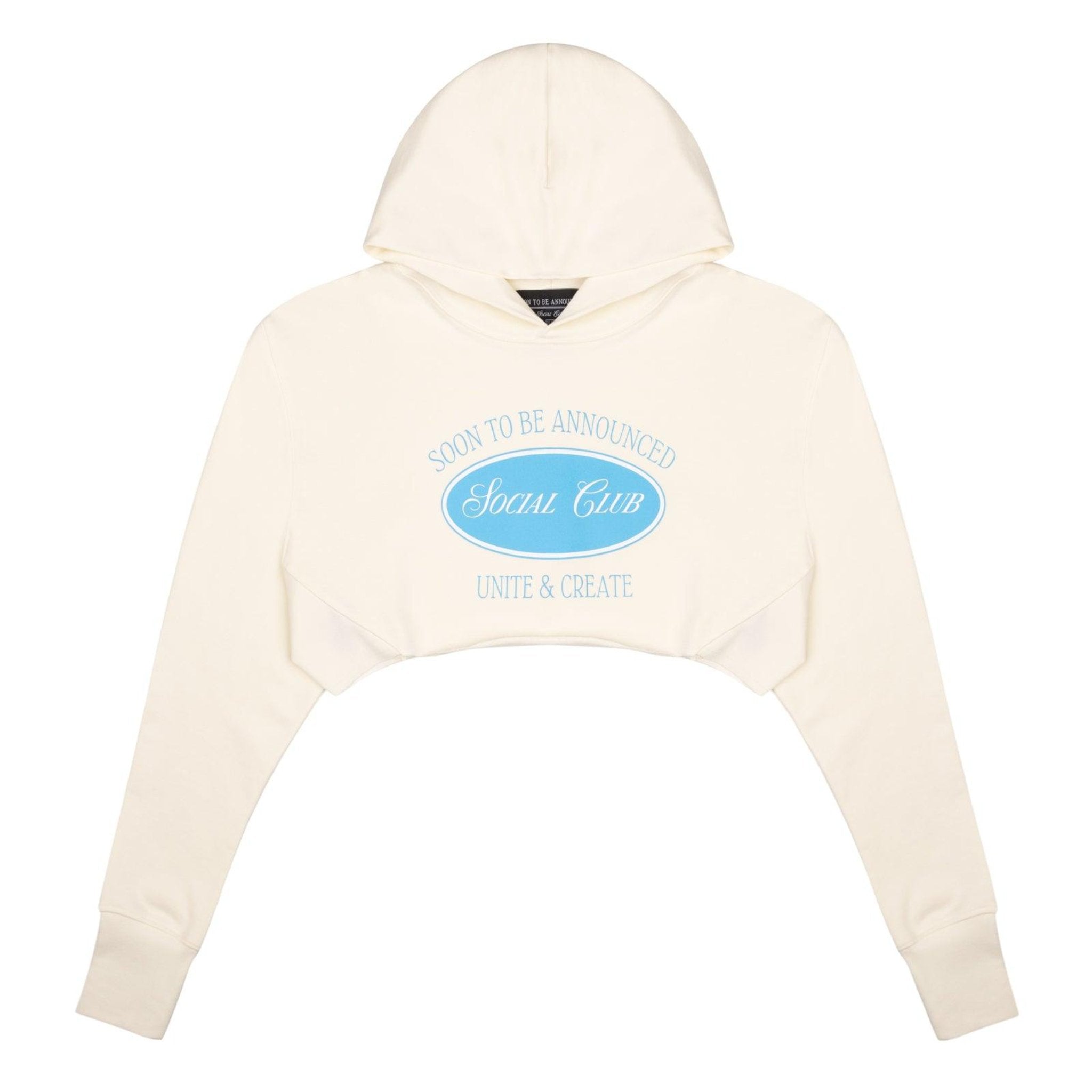 Social Club Crop Hoodie - SOON TO BE ANNOUNCED