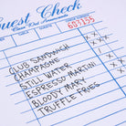 Guest Check T-Shirt - SOON TO BE ANNOUNCED