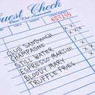 Guest Check T-Shirt - SOON TO BE ANNOUNCED