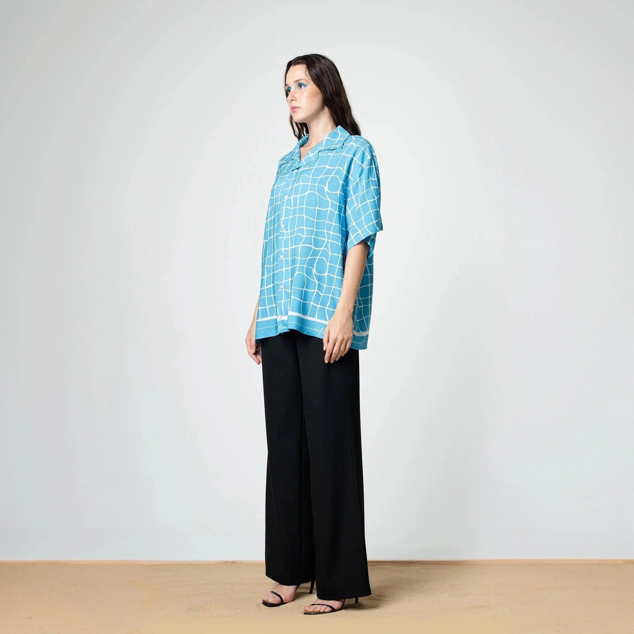 Pool Tile Bowling Shirt - SOON TO BE ANNOUNCED