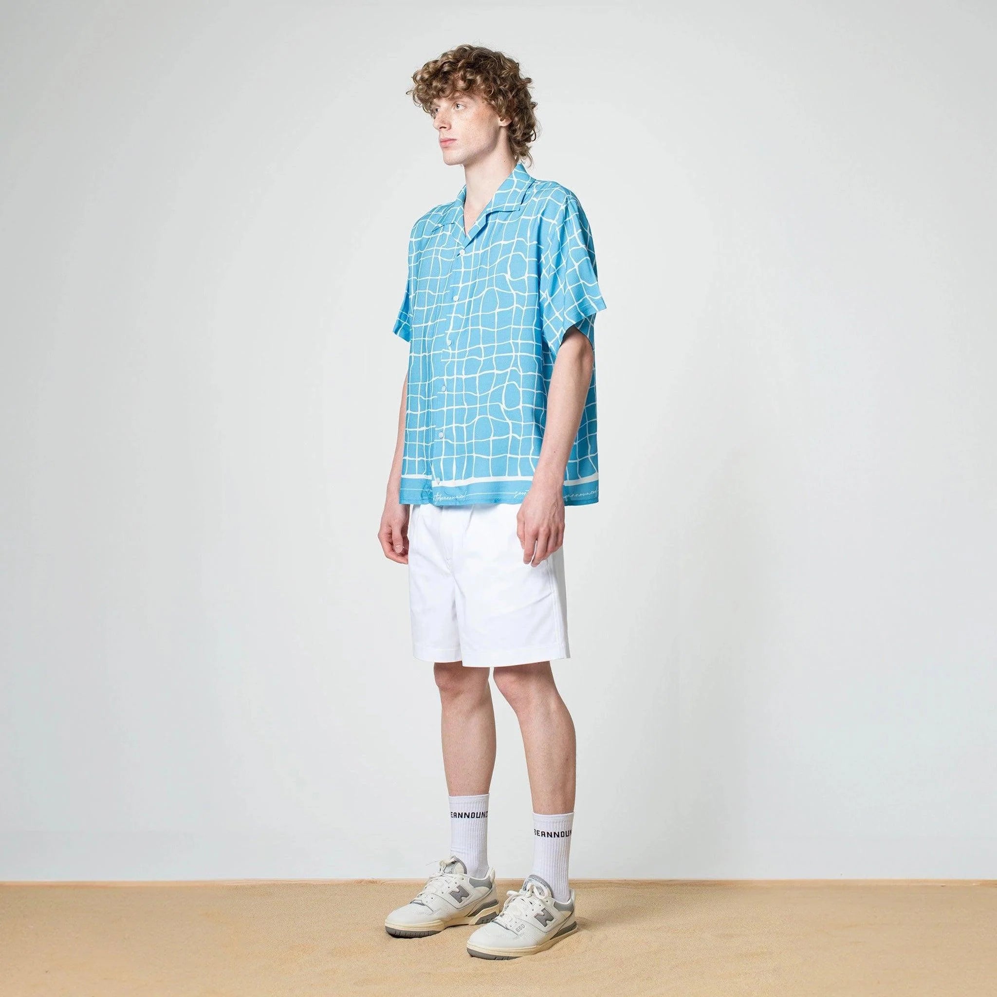 Pool Tile Bowling Shirt - SOON TO BE ANNOUNCED