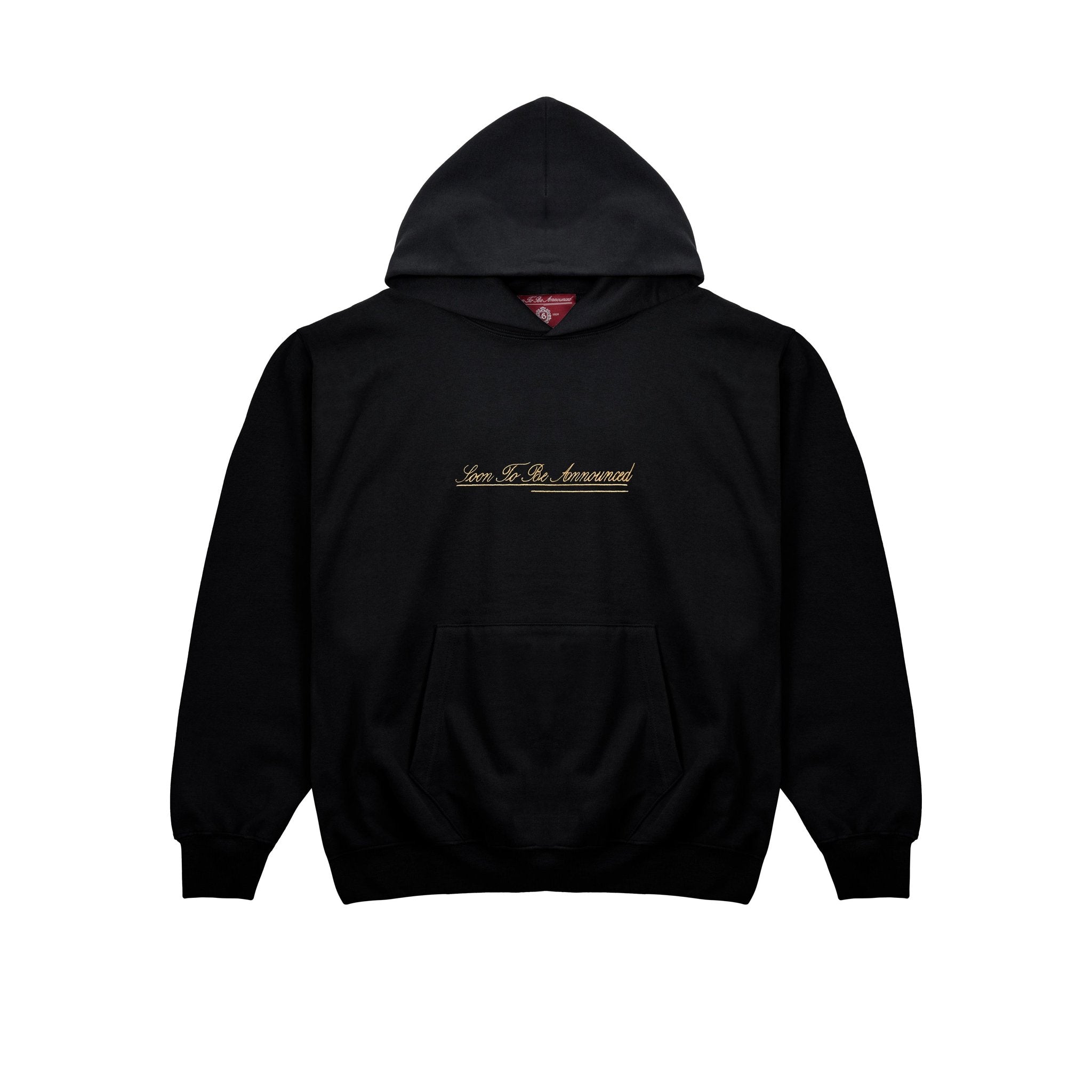 STBA Embroidery Hoodie - SOON TO BE ANNOUNCED