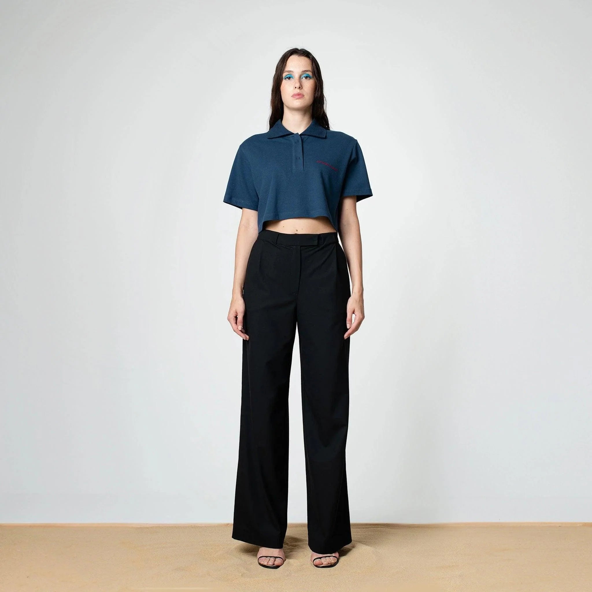 Riviera Crop Polo T-Shirt - SOON TO BE ANNOUNCED