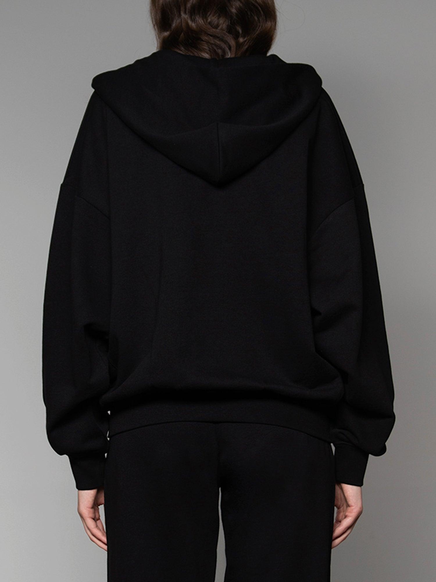 Black on Black Zip Hoodie - SOON TO BE ANNOUNCED