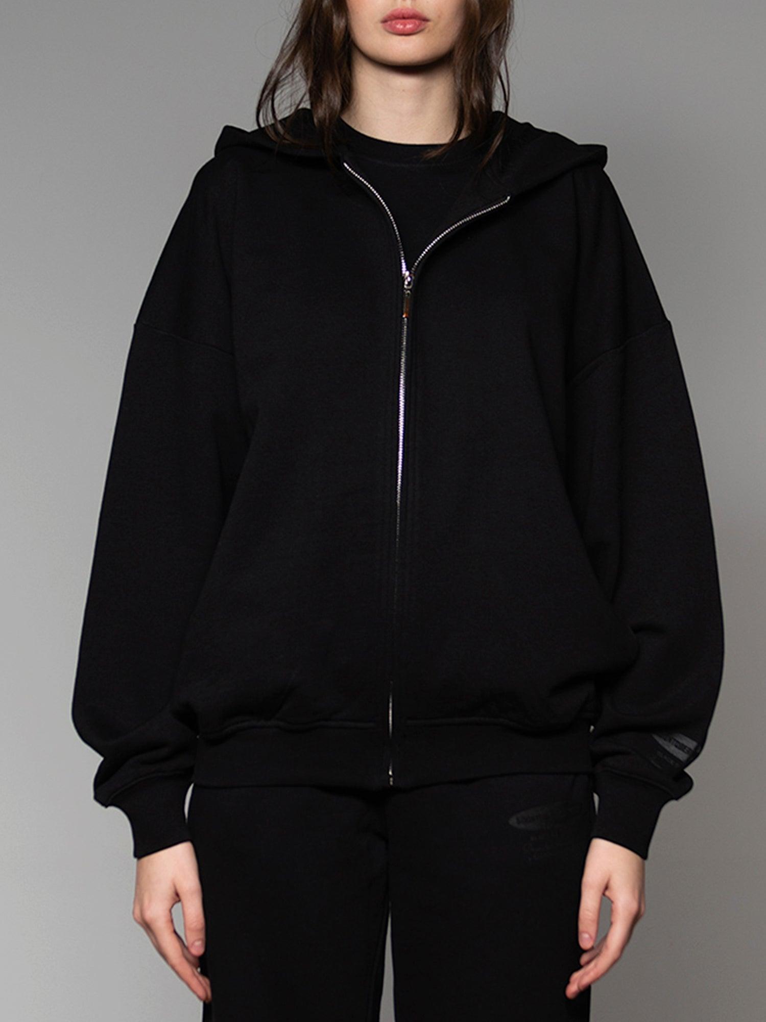 Black on Black Zip Hoodie - SOON TO BE ANNOUNCED