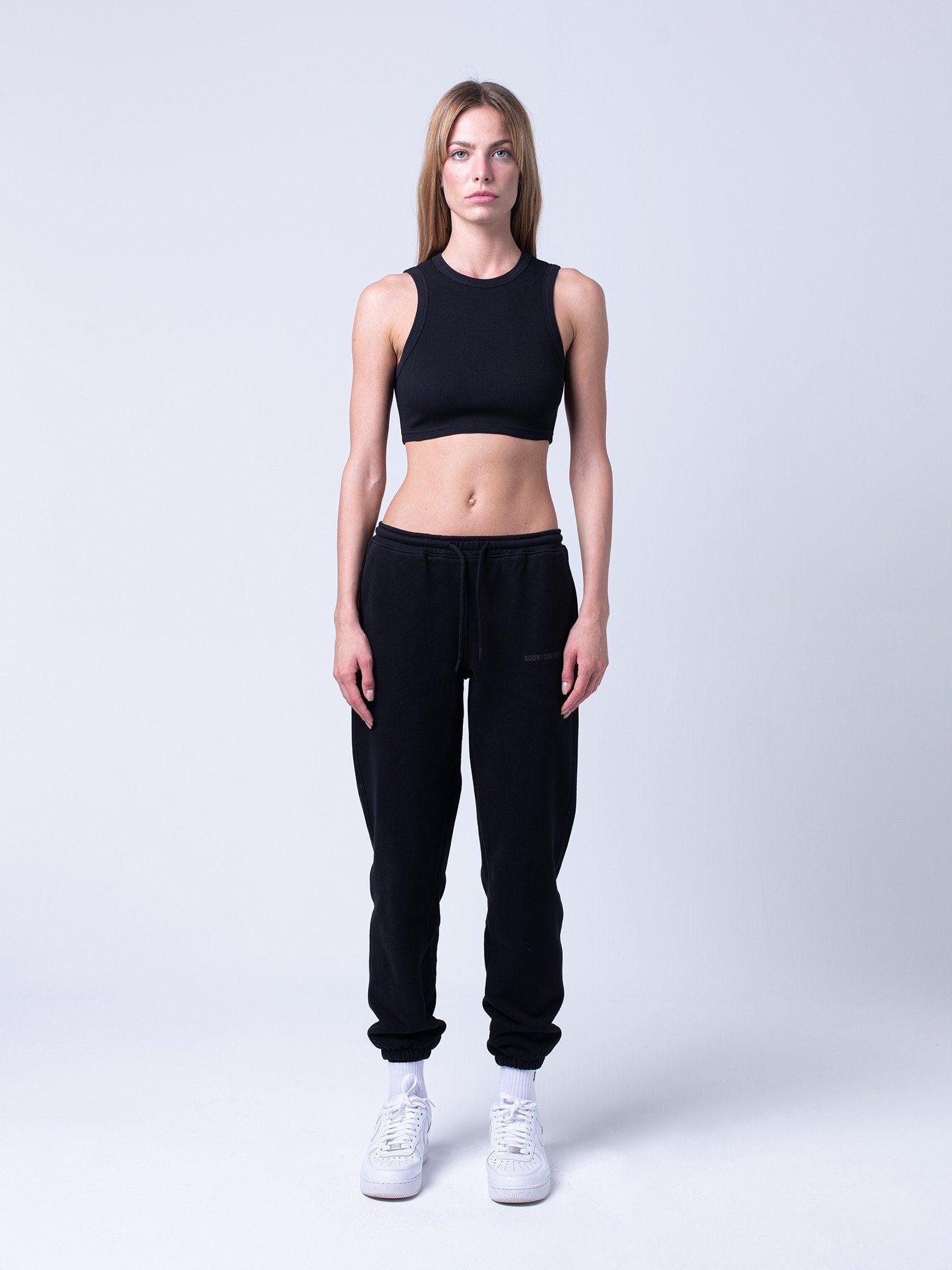 Kadın Halter Yaka Crop Bluz | STBA