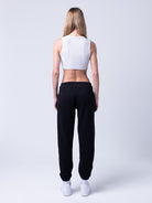 Kadın Halter Yaka Crop Bluz | STBA