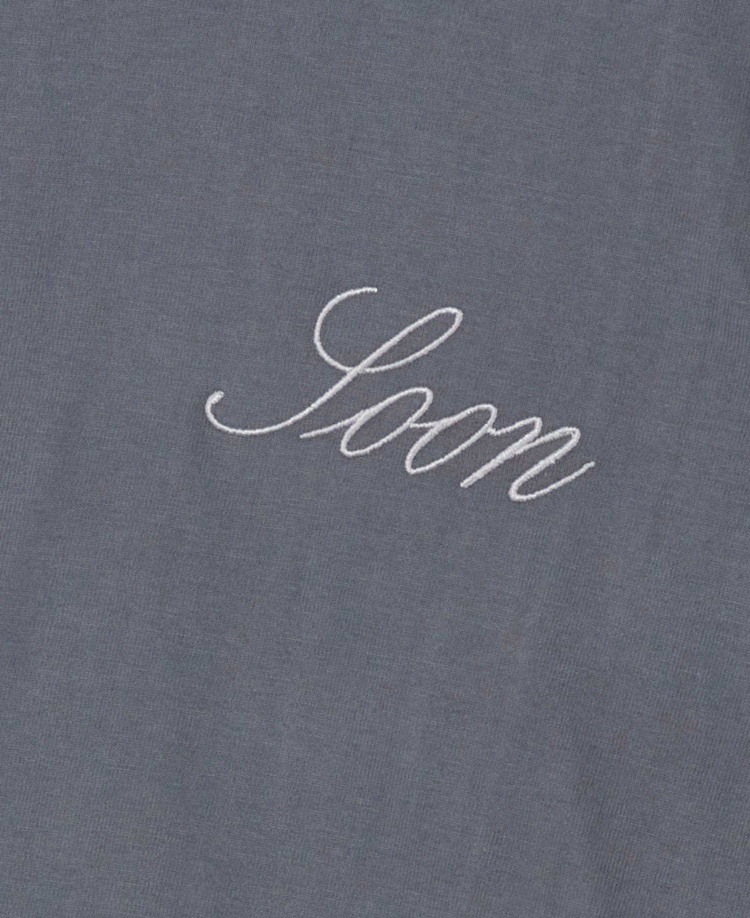 Soon Embroidery L/S Crop T-Shirt